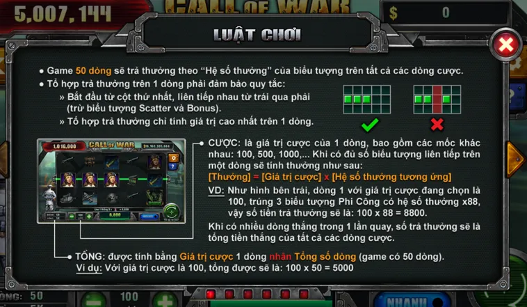 Chiến Thuật Chơi Nổ Hũ Call Of War Tại B52 Club Chiến Tranh Kịch Tính