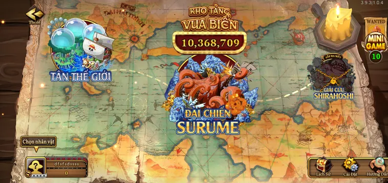 Minigame Đại Hải Trình Tại B52 Club Sân Chơi Săn Kho Báu Đại Dương