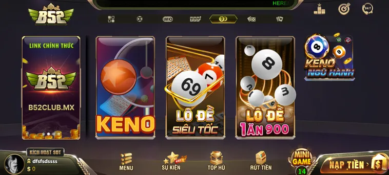 Sảnh Game Nhanh B52 Club Thiên Đường Săn Thưởng Thần Tốc Cho Mọi Người