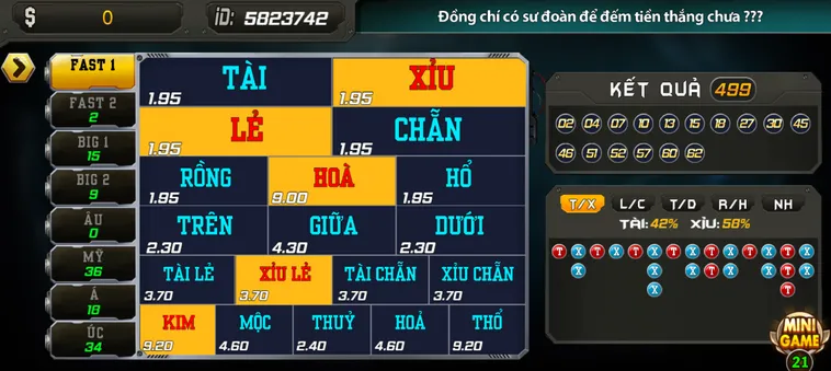 Khám Phá Đỉnh Cao Sảnh Keno Tại B52 Club Đẳng Cấp Số Một Hiện Nay