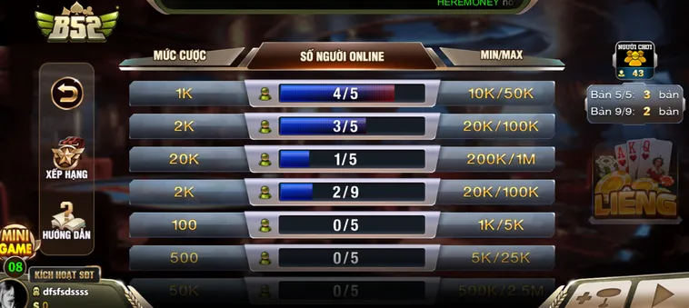Đỉnh Cao Game Bài Liêng Tại B52 Club Sân Chơi Uy Tín Bậc Nhất Hiện Nay