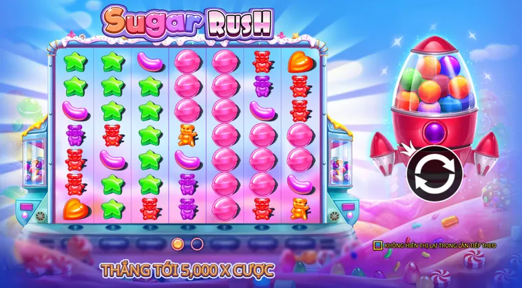 Chinh Phục Nổ Hũ Sugar Rush Tại B52 Club Thế Giới Kẹo Ngọt
