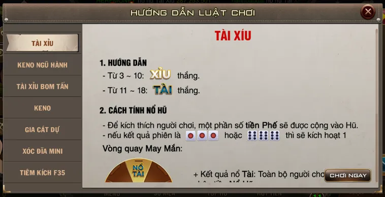 Casino Tài Xỉu Tại B52 Club Trải Nghiệm Đẳng Cấp Thắng Lớn Mỗi Ngày