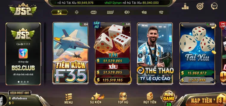 Cổng Game B52 Club - Luôn Cập Nhật Các Tựa Game Hot Nhất Hiện Nay Cho Mọi Cược Thủ
