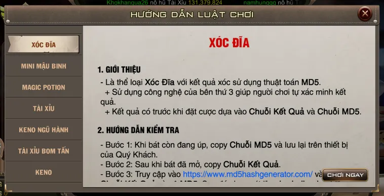 Siêu Phẩm Casino Xóc Đĩa Tại B52 Club Đẳng Cấp Với Tỷ Lệ Thắng Khủng